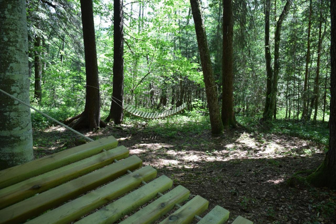 Kraehenberg Am Rande Der Wildnis Lägenhet Sibratsgfäll Exteriör bild