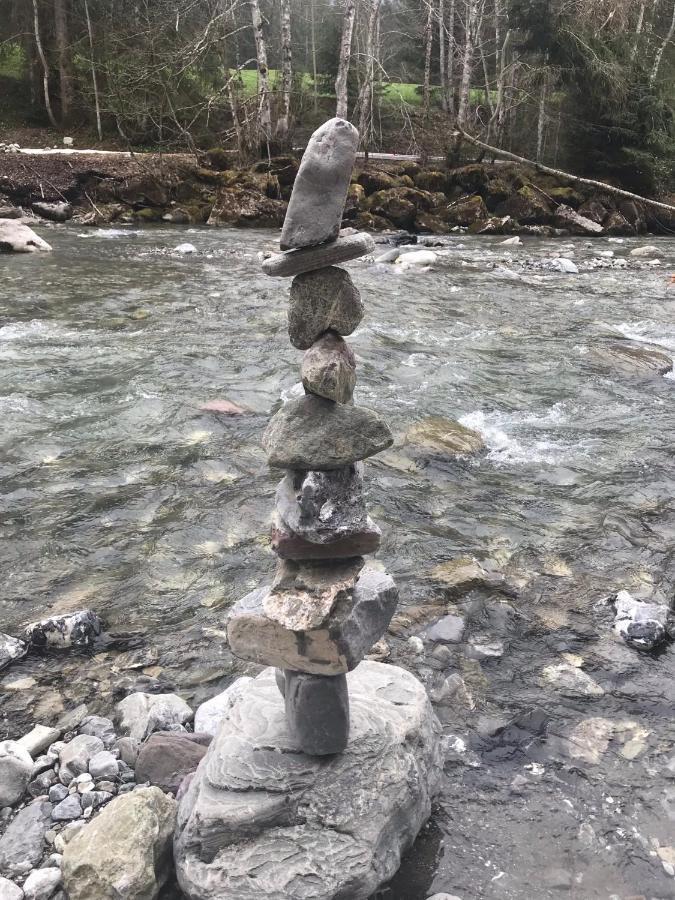 Kraehenberg Am Rande Der Wildnis Lägenhet Sibratsgfäll Exteriör bild